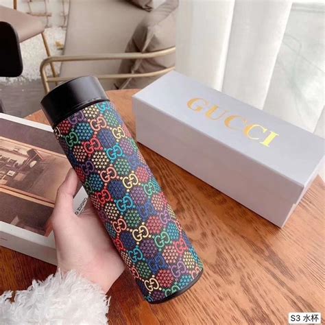 gucci yellow bottle|Gucci water bottle with temperature.